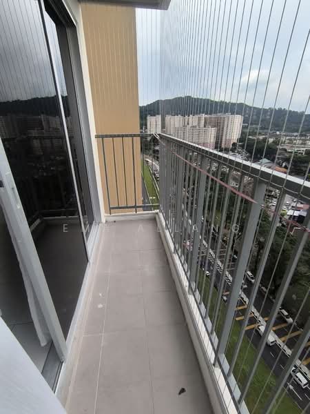 Kondominium untuk Disewa di Residensi Sateria - EMA ALLANG - Balcony - PropertyGuru.com.my