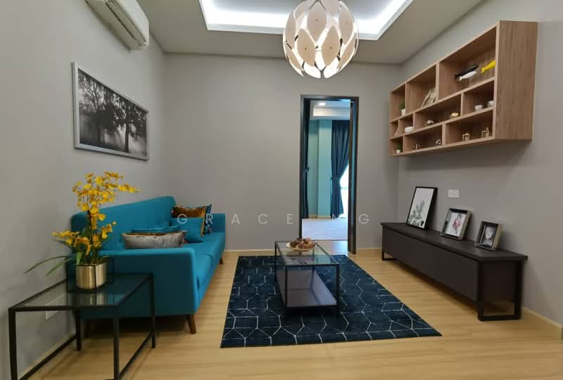 New 2sty Zero Lot Bungalow House 50x80 @ Shah Alam untuk Untuk Dijual - RM 1,520,000, Mac 2026 - Living Room - PropertyGuru.com.my