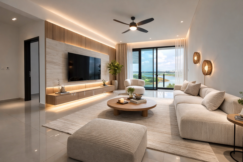 Servis Apartment untuk Disewa di Vista Tiara (MBW Bay) - Wilson Aw - Living Room - PropertyGuru.com.my