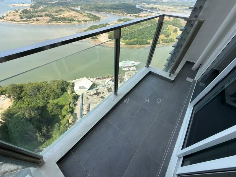 Service Residence for Sale at Vista Tiara (MBW Bay) - Darrow Ho - Balcony - PropertyGuru.com.my