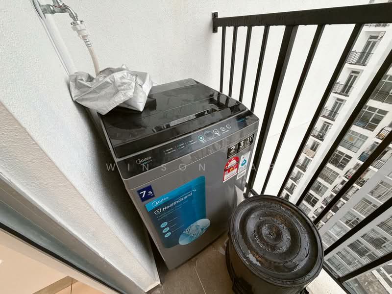 Service Residence for Rent at Midas @ Seri Alam - Winson Yap - Balcony - PropertyGuru.com.my