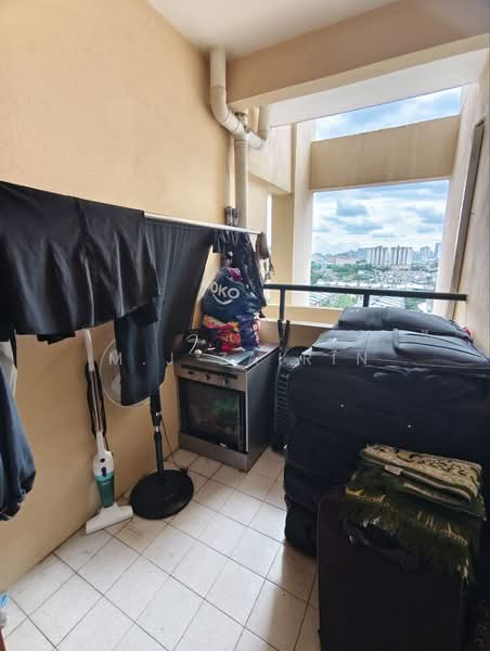 Apartment for Sale at Pangsapuri Permai Putera - M.J Zairin - Balcony - PropertyGuru.com.my