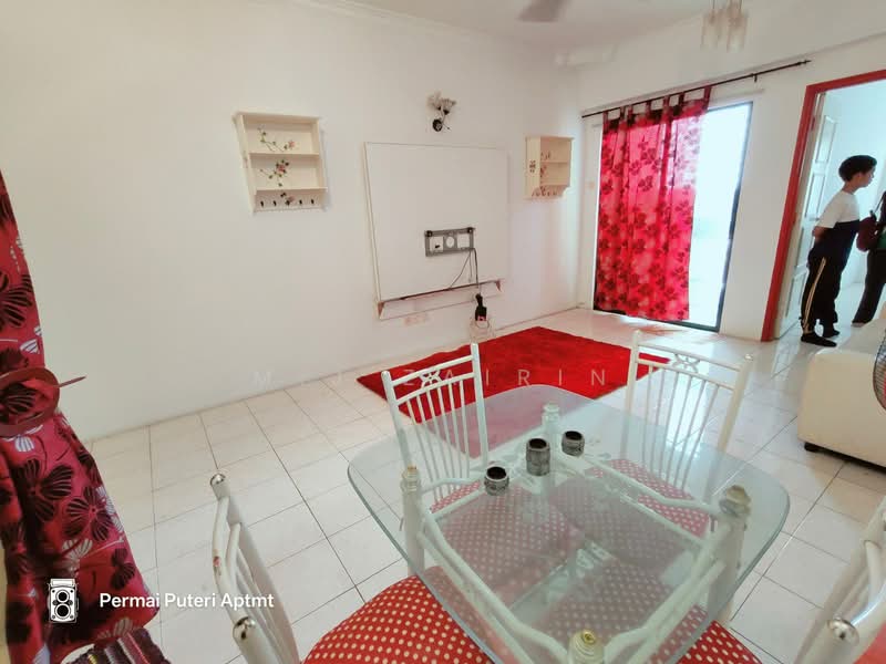 Apartment for Sale at Pangsapuri Permai Puteri - M.J Zairin - Living Room - PropertyGuru.com.my