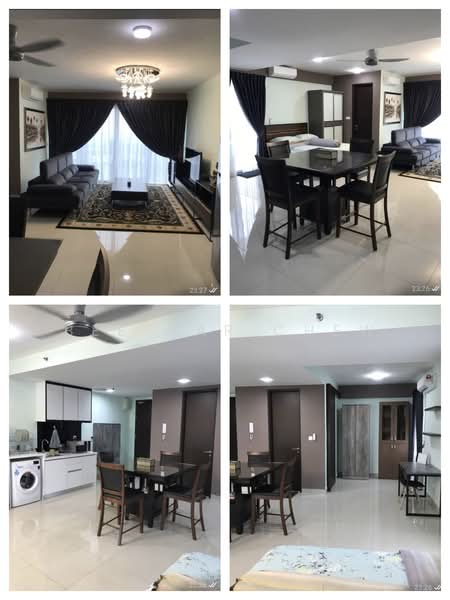 Service Residence for Rent at Trefoil - Bee Har Chew - Living Room - PropertyGuru.com.my