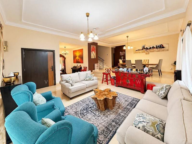 Rumah Berkembar untuk Dijual di Seksyen 4 (Kota Damansara) - Vincent Liaw - Living Room - PropertyGuru.com.my