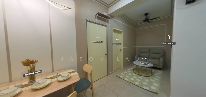 Meta City untuk Untuk Disewa - RM 1,799 /bulan, Mac 2026 - Dining Room - PropertyGuru.com.my