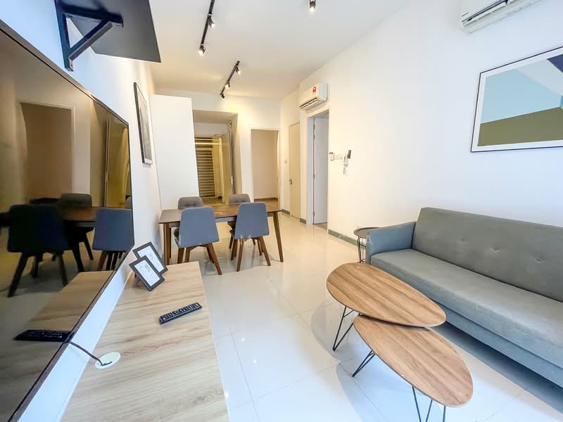 Service Residence for Sale at Imperio Residence - N. Melisa - Living Room - PropertyGuru.com.my