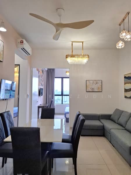 Service Residence for Rent at Zentro Residences Serviced Apartment - HELMY IZZUDIN - Living Room - PropertyGuru.com.my