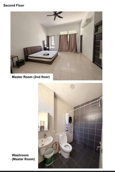 Rimbun Irama S2 Heights Fully Furniture For Rent untuk Untuk Disewa - RM 2,800 /bulan, Mac 2026 - Master Bedroom - PropertyGuru.com.my