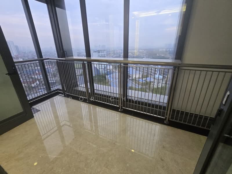 Service Residence for Rent at The Astaka @ 1 Bukit Senyum - Por Chuin - Balcony - PropertyGuru.com.my