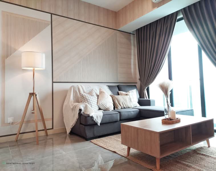 Ooak Serviced Apartments @ Kiara 163 untuk Untuk Disewa - RM 4,000 /bulan, Feb 2026 - Living Room - PropertyGuru.com.my