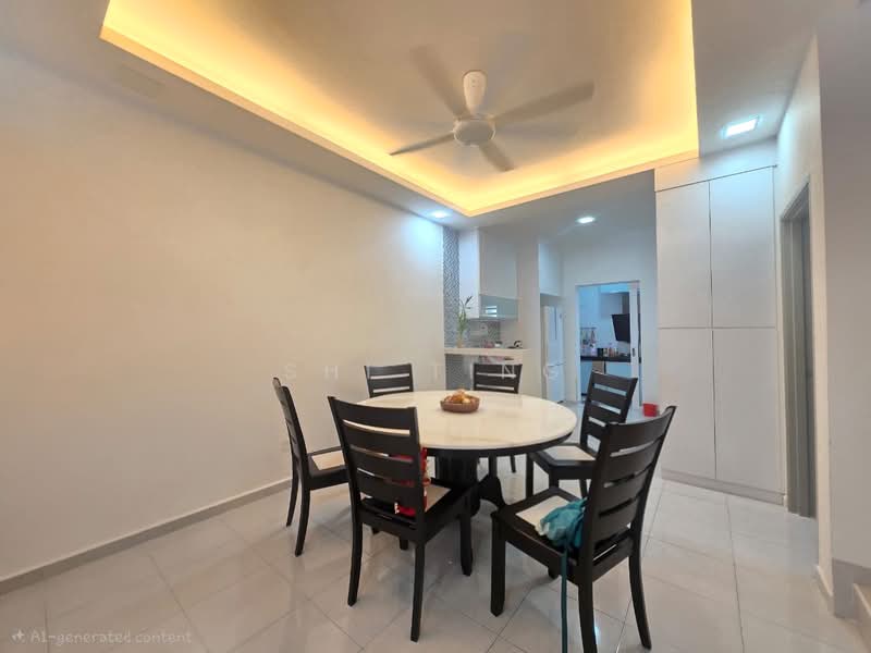 2-storey Terraced House for Sale in Bandar Putra (Kulai) - Shi Ting - Dining Room - PropertyGuru.com.my