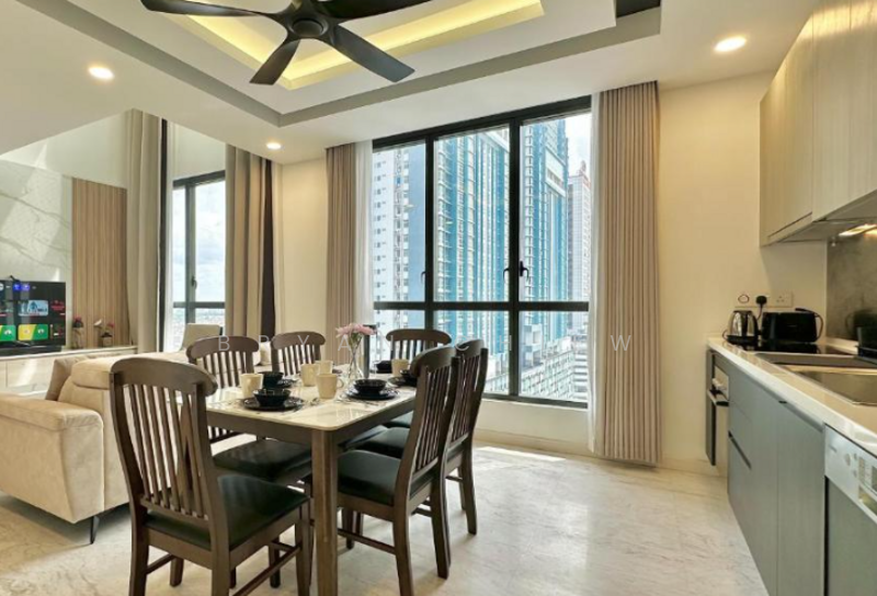 Service Residence for Sale at Setia Sky 88 - Bryan Chiew - Living Room - PropertyGuru.com.my
