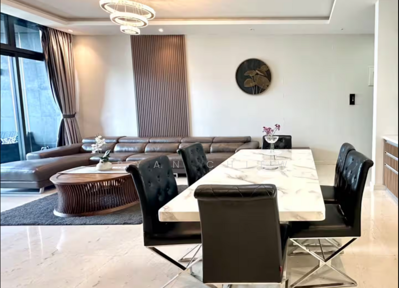 Service Residence for Sale at Setia Sky 88 - Bryan Chiew - Living Room - PropertyGuru.com.my