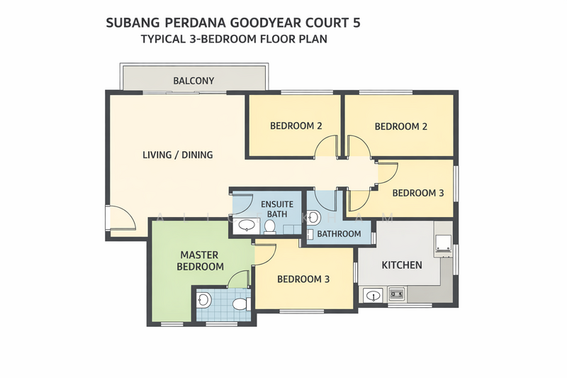 Apartment for Rent at Subang Perdana Goodyear Court 5 - Alice Kham - PropertyGuru.com.my