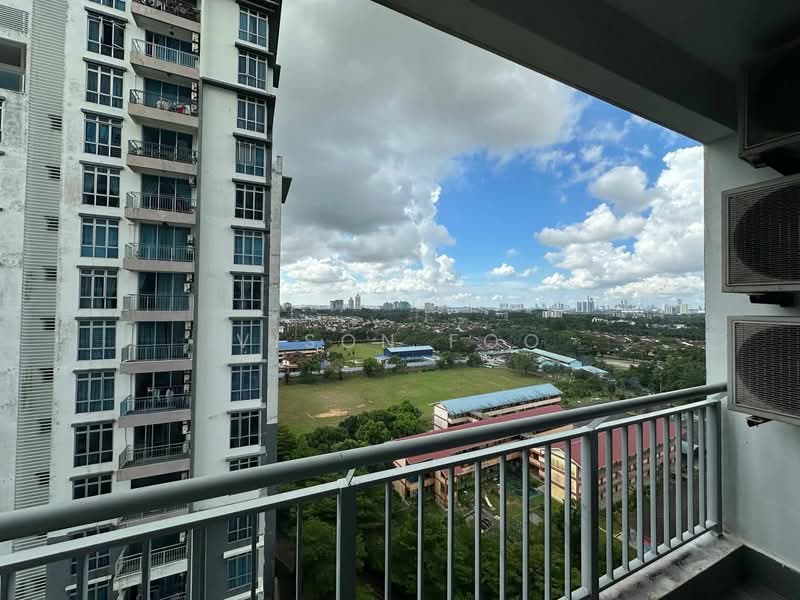 Service Residence for Rent at D'Ambience Residences (Pangsapuri Ikatan Flora) - Vison Foo - Balcony - PropertyGuru.com.my