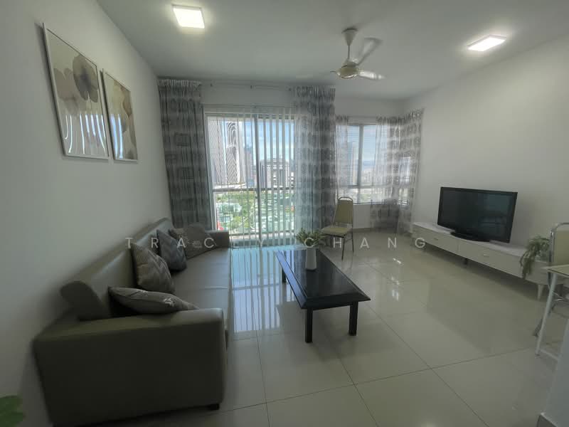 Service Residence for Rent at Solaris Dutamas - Tracey Chang - Living Room - PropertyGuru.com.my