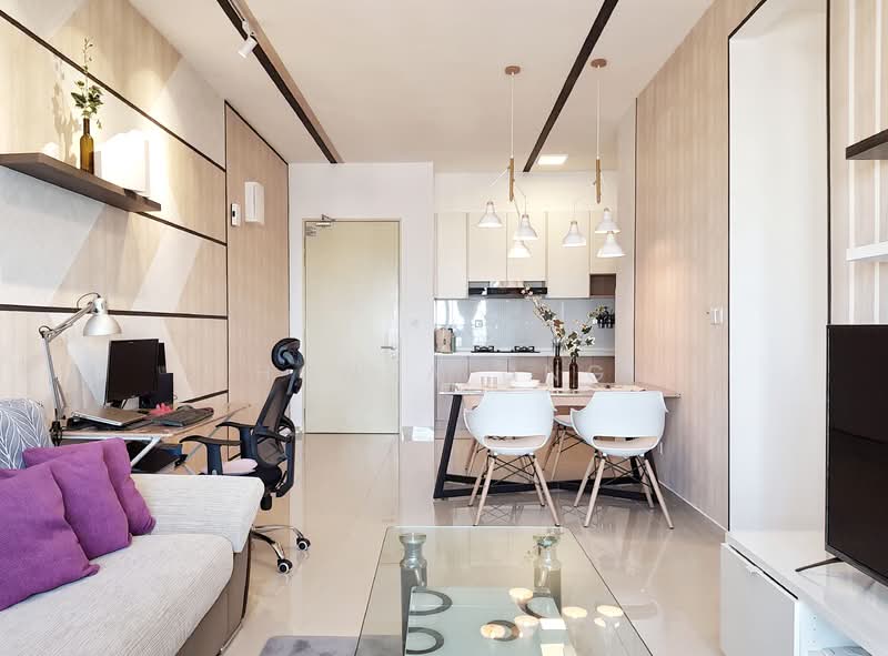 The Hamilton untuk Untuk Disewa - RM 2,700 /bulan, Mac 2026 - Living Room - PropertyGuru.com.my