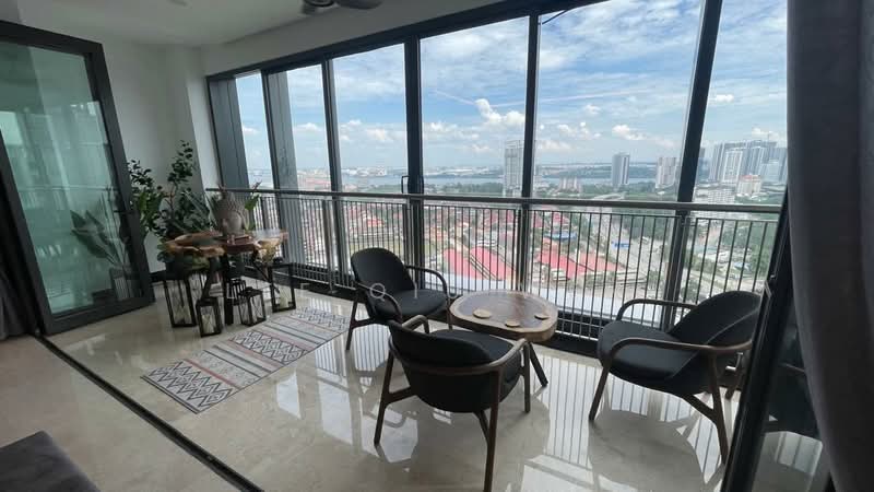 Service Residence for Sale at The Astaka @ 1 Bukit Senyum - Lee Qiu Wen - Balcony - PropertyGuru.com.my