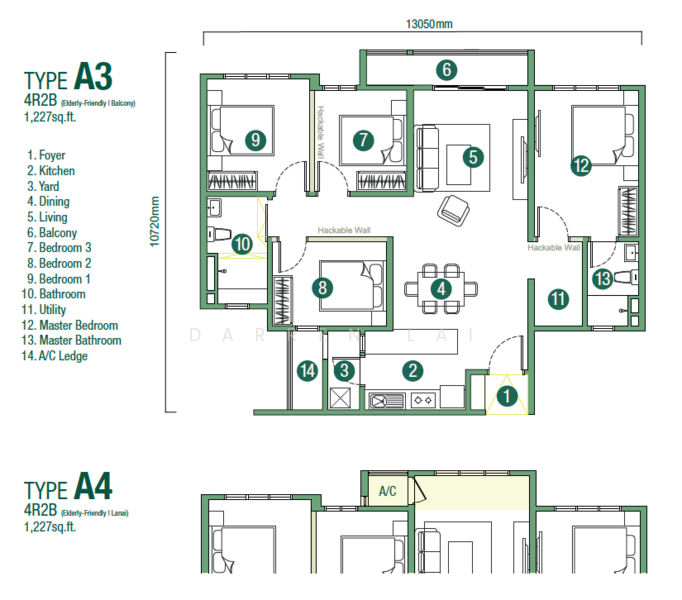 Service Residence for Rent at D'Clover Residences - Darren Lai - PropertyGuru.com.my