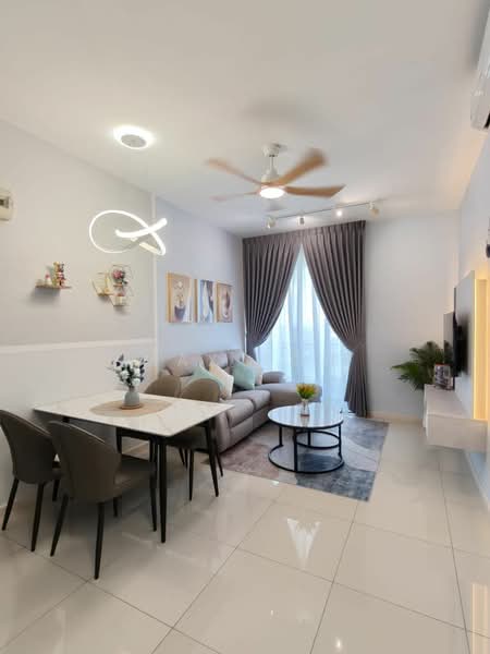 Service Residence for Rent at The M @ Medini Macrolink - Max Toh - Living Room - PropertyGuru.com.my