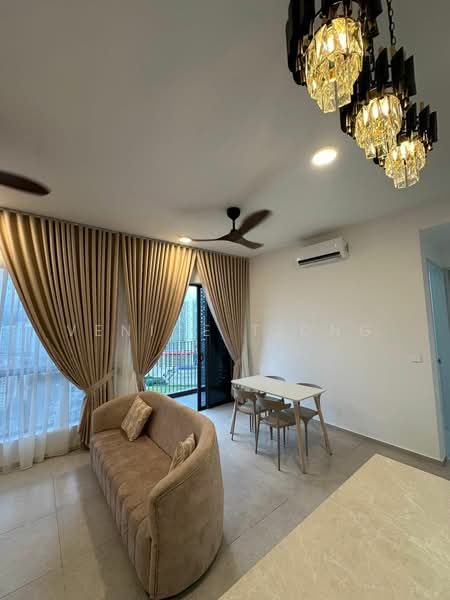 EdgeWood Residences @ SkySanctuary untuk Untuk Disewa - RM 2,600 /bulan, Mac 2026 - Living Room - PropertyGuru.com.my