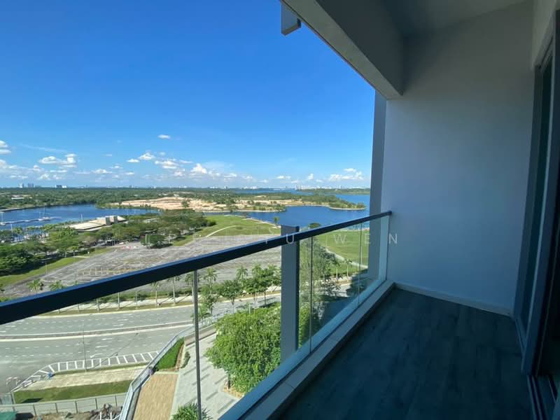 Service Residence for Rent at Southern Marina Residences - Lee Qiu Wen - Balcony - PropertyGuru.com.my