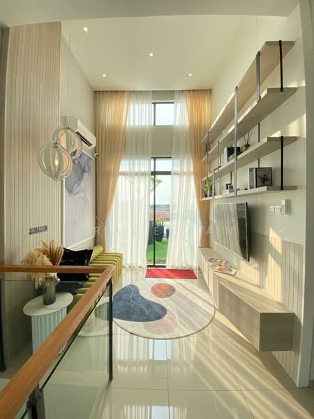 Cluster House for Sale in Kluang (Johor) - Grace Fan - Living Room - PropertyGuru.com.my