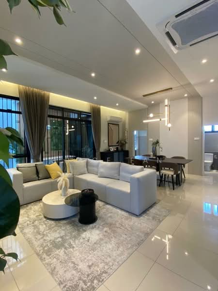 Cluster House for Sale in Kluang (Johor) - Grace Fan - Living Room - PropertyGuru.com.my