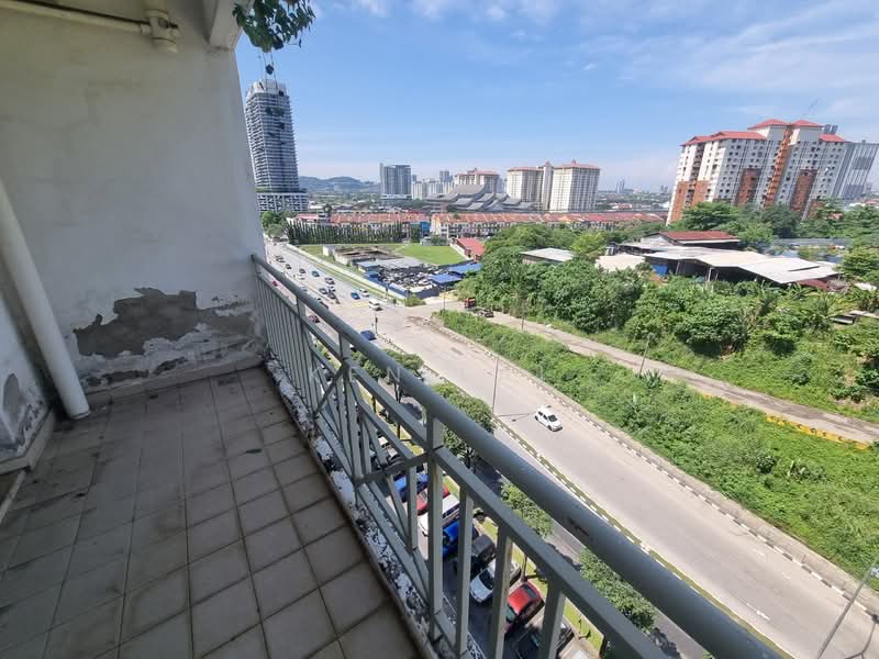 Servis Apartment untuk Dijual di Fadason Park - Ken Lai - Balcony - PropertyGuru.com.my