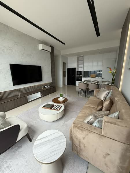 Condominium for Sale at The Maple Residences - Jesslyn Choo - Living Room - PropertyGuru.com.my