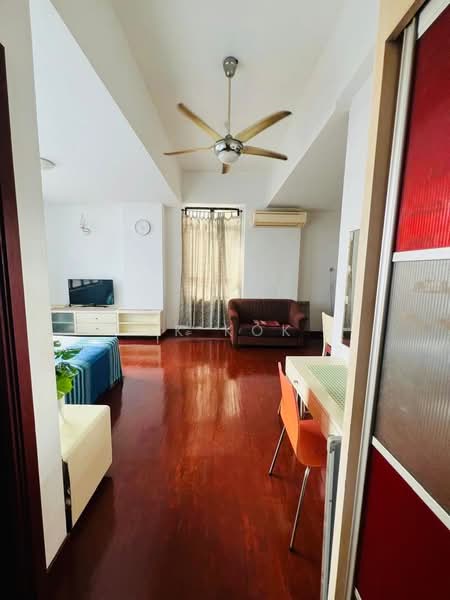 Service Residence for Sale at The Heritage Residence - SK Kok - Living Room - PropertyGuru.com.my