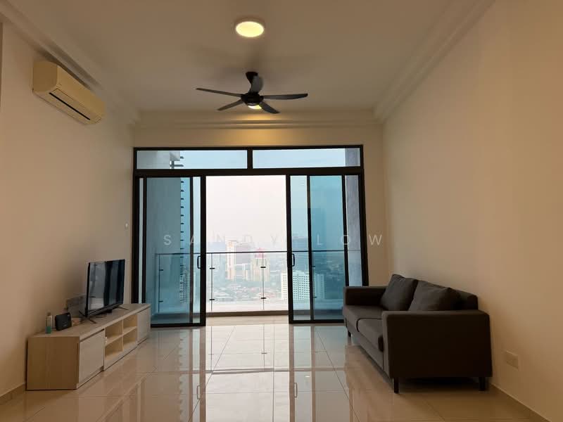 Service Residence for Sale at PJ Midtown - Sandy Low - Living Room - PropertyGuru.com.my