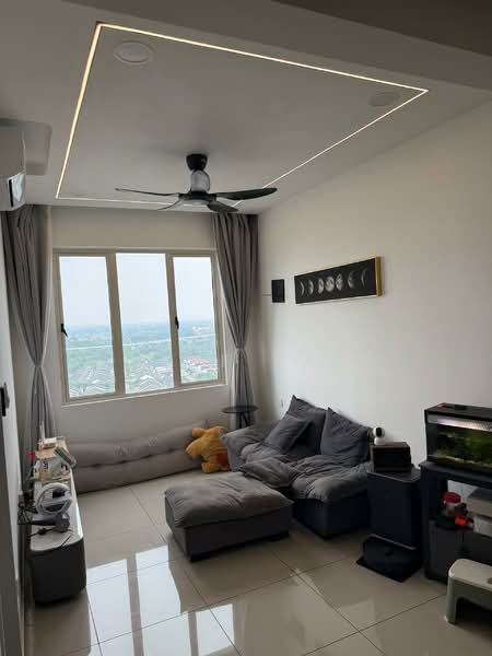 Service Residence for Rent at THE TRESOR - Jeff Yap - Living Room - PropertyGuru.com.my