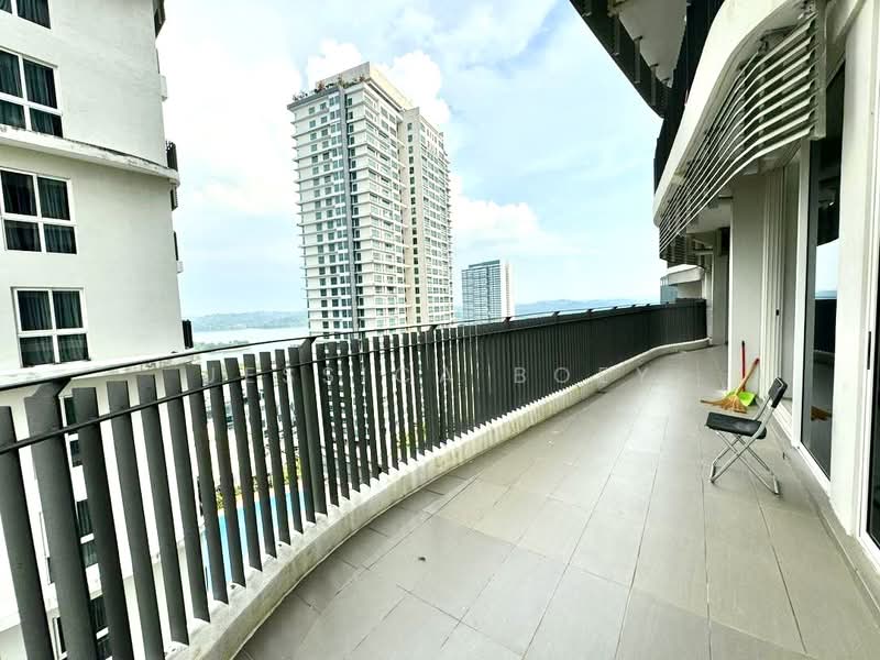 Service Residence for Rent at Encorp Marina - Jessica Boey - Balcony - PropertyGuru.com.my