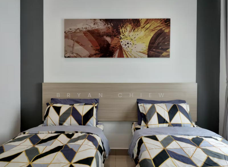 Service Residence for Sale at Twin Galaxy (Dwi Galaksi) - Bryan Chiew - Bedroom - PropertyGuru.com.my