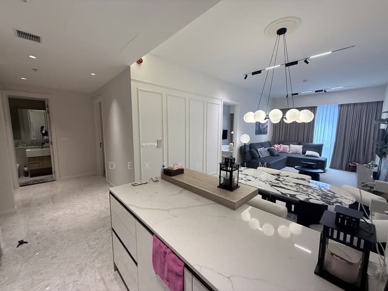 Service Residence for Rent at TRX Residences - Dexter Lim - Living Room - PropertyGuru.com.my