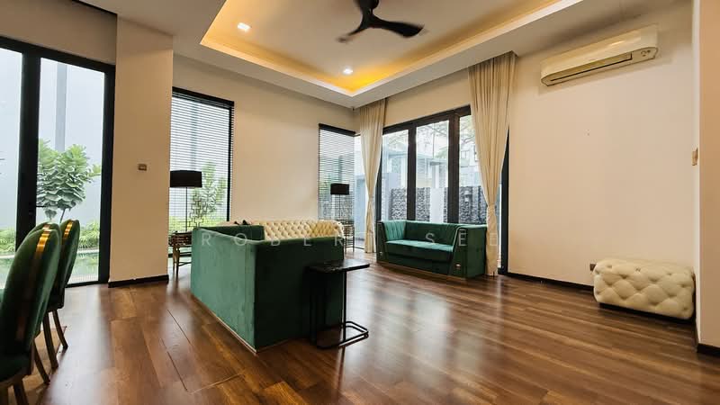Link Bungalow for Sale in Setia Alam (Selangor) - Robert See - Living Room - PropertyGuru.com.my
