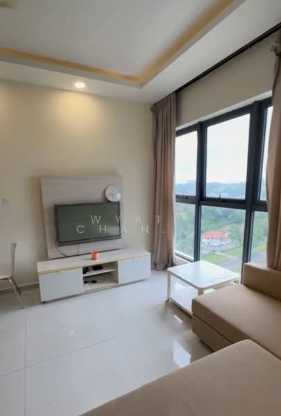 Kondominium untuk Disewa di Amberside @ Country Garden Danga Bay - Wyatt Chan Shoou Tyn - Living Room - PropertyGuru.com.my