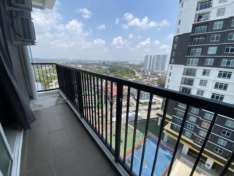 Novo 8 Residence untuk Untuk Disewa - RM 1,200 /bulan, Mac 2026 - Balcony - PropertyGuru.com.my