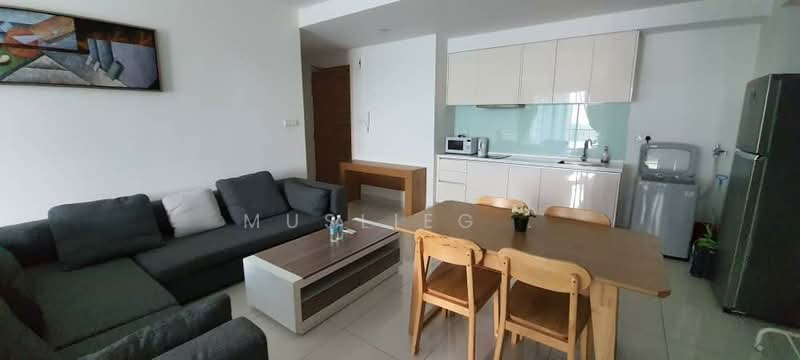Service Residence for Rent at Teega Suites - Muslieg . - Living Room - PropertyGuru.com.my