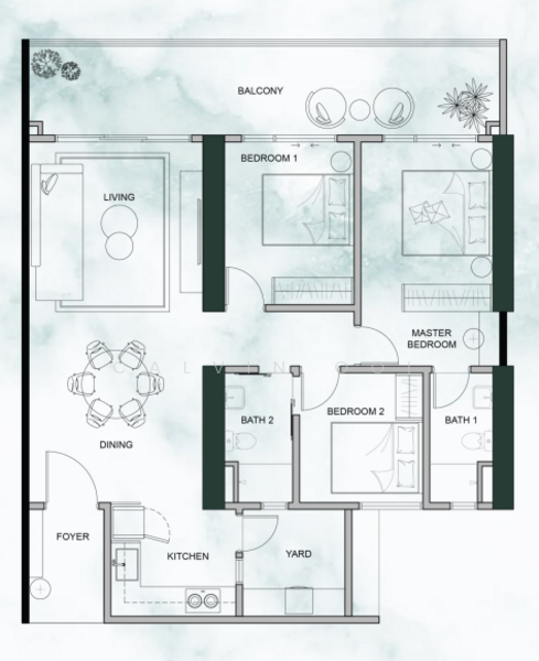 Lumina Residence untuk Untuk Dijual - RM 1,000,000, Mac 2026 - PropertyGuru.com.my