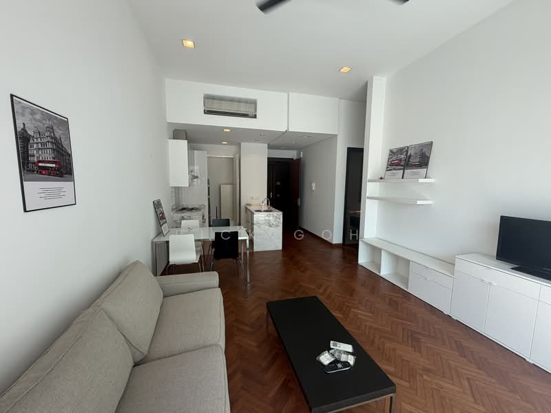 Service Residence for Rent at Straits Quay (The Suites at Waterside) - Rick Goh - Living Room - PropertyGuru.com.my