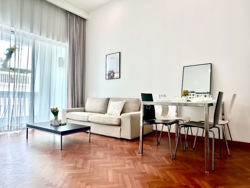 Service Residence for Sale at Straits Quay (The Suites at Waterside) - Rick Goh - Living Room - PropertyGuru.com.my
