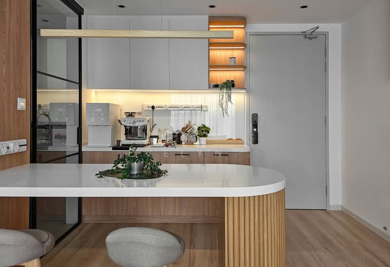 Service Residence for Sale at Vision City Youth City - Evelyn . - Kitchen - PropertyGuru.com.my