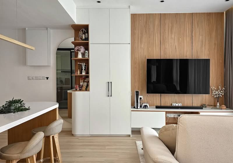 Service Residence for Sale at Vision City Youth City - Evelyn . - Living Room - PropertyGuru.com.my