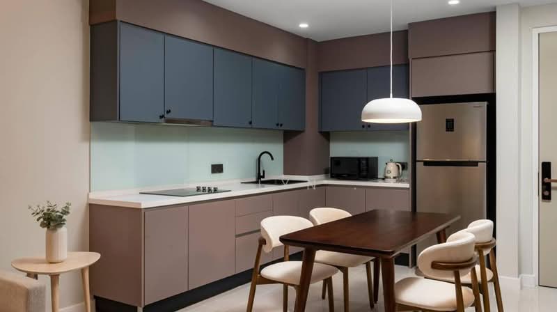 Service Residence for Sale at Vision City Youth City - Evelyn . - Kitchen - PropertyGuru.com.my