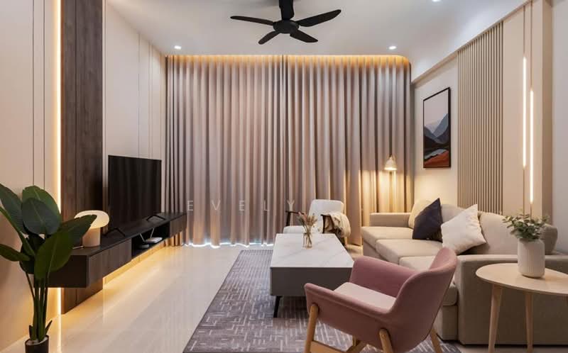 Service Residence for Sale at Vision City Youth City - Evelyn . - Living Room - PropertyGuru.com.my