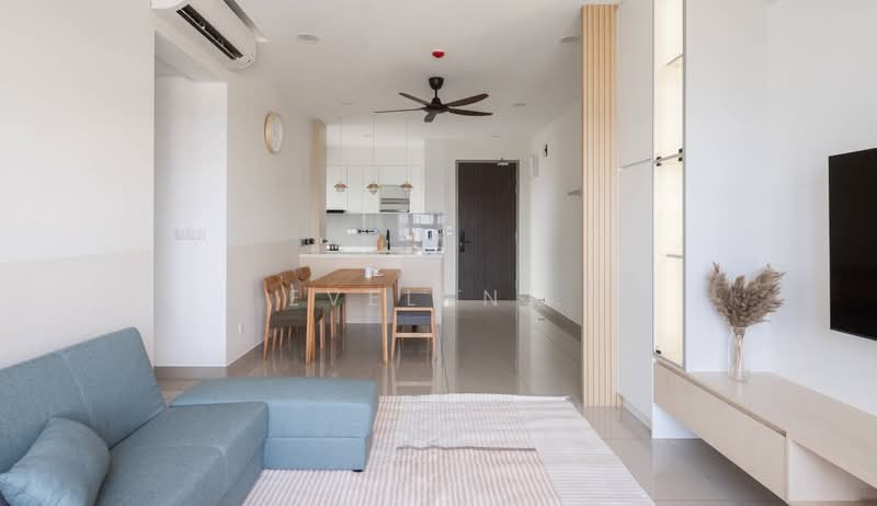 Service Residence for Sale at Vision City Youth City - Evelyn . - Living Room - PropertyGuru.com.my