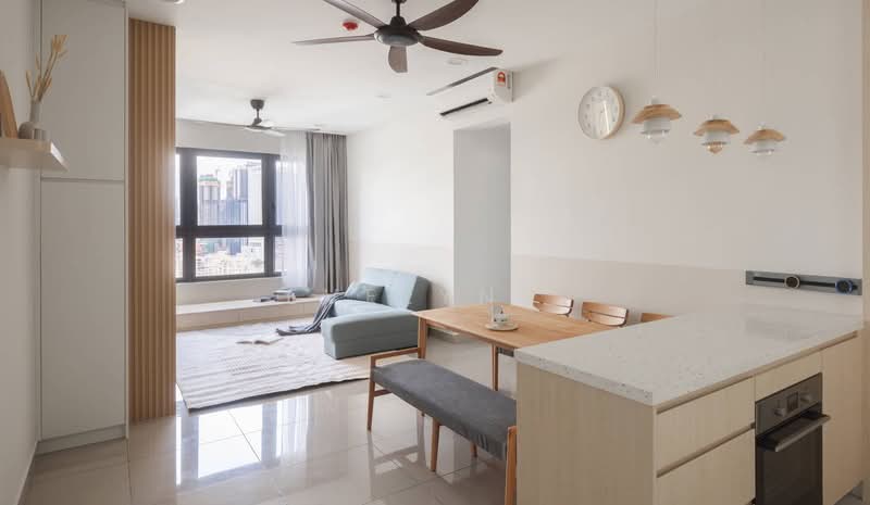 Service Residence for Sale at Vision City Youth City - Evelyn . - Living Room - PropertyGuru.com.my